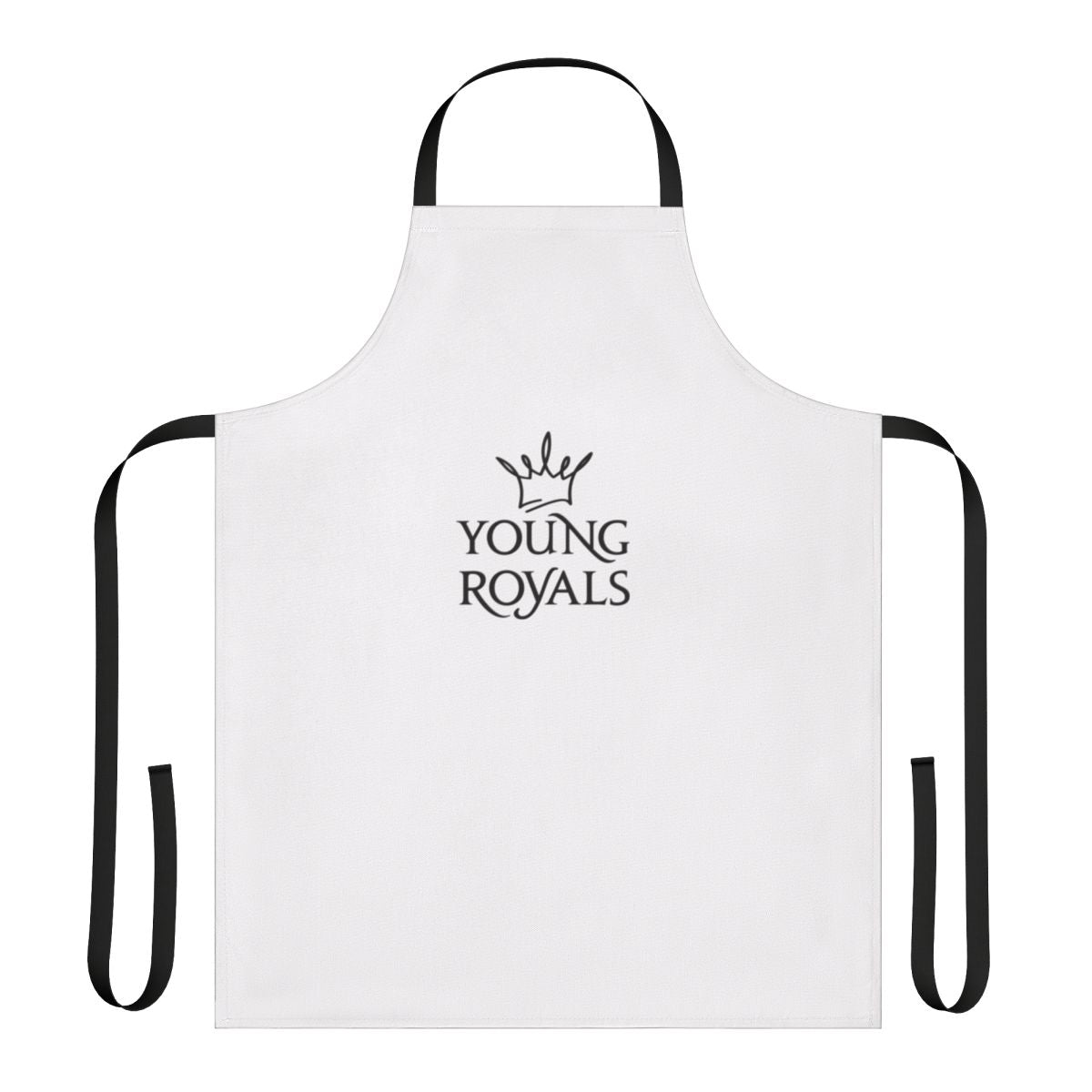Apron featuring a crown design, inspired by the Netflix series Young Royals