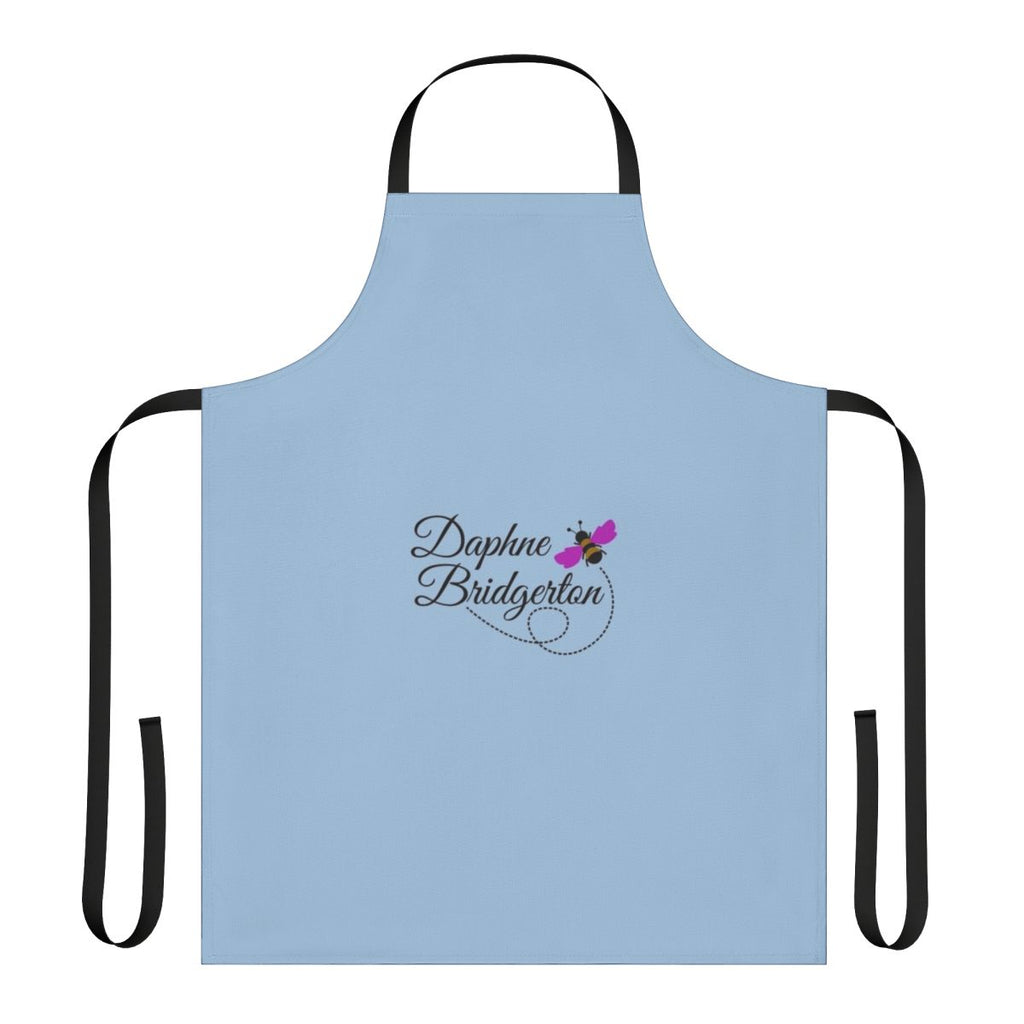 Daphne-inspired bee-patterned apron for Bridgerton fans