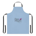 Daphne-inspired bee-patterned apron for Bridgerton fans
