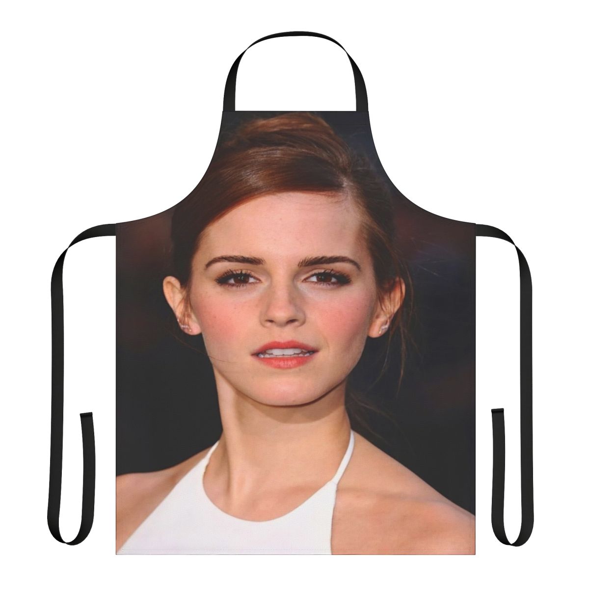 Emma Watson inspired apron with floral design