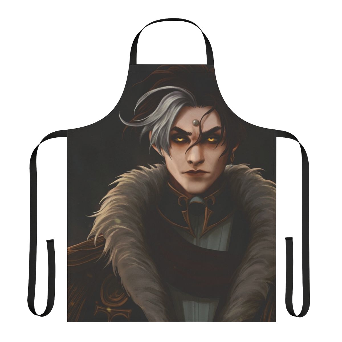 Stylish fantasy-themed apron with Ascian-inspired design