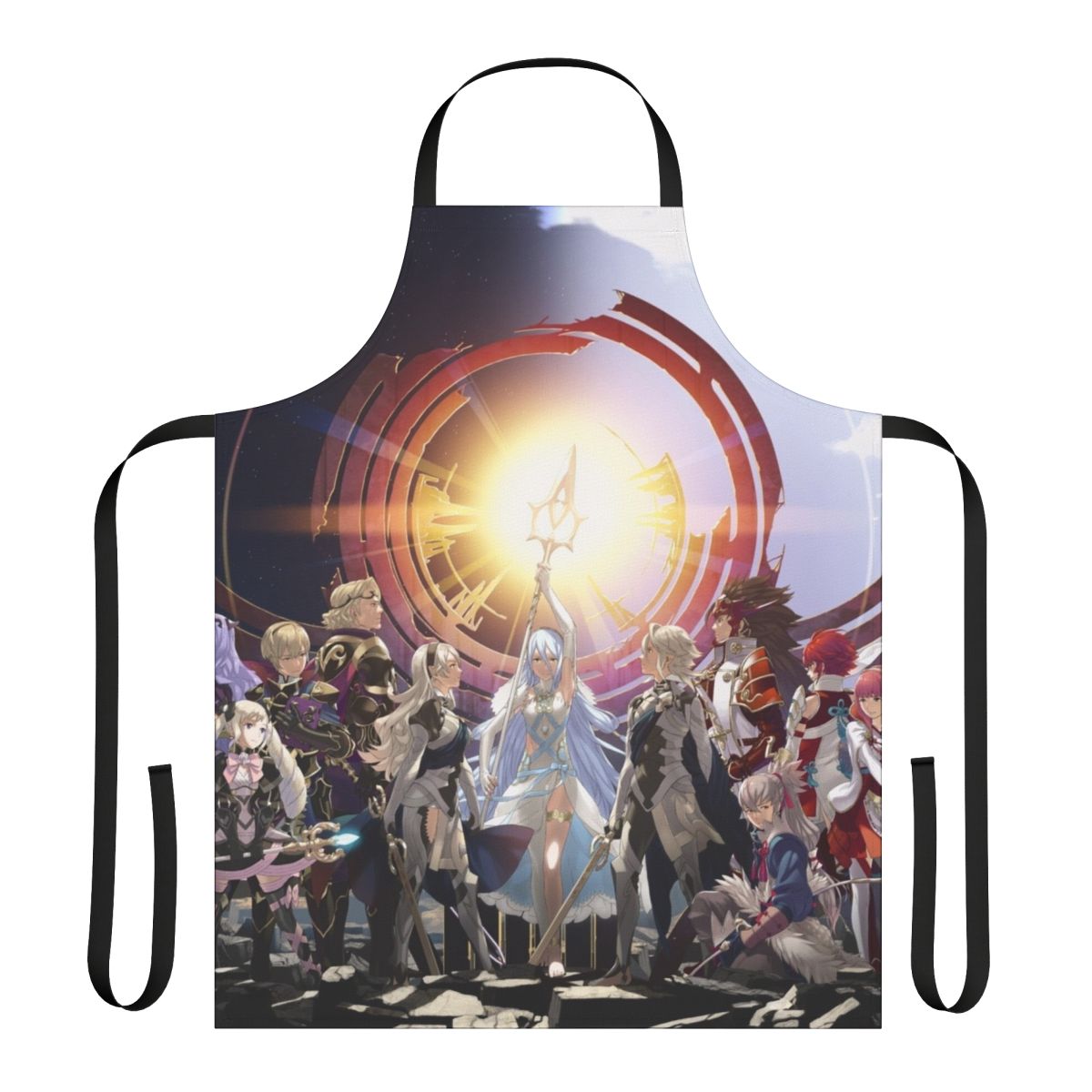 Stylish fire emblem fates-themed apron for cooking, baking, and more