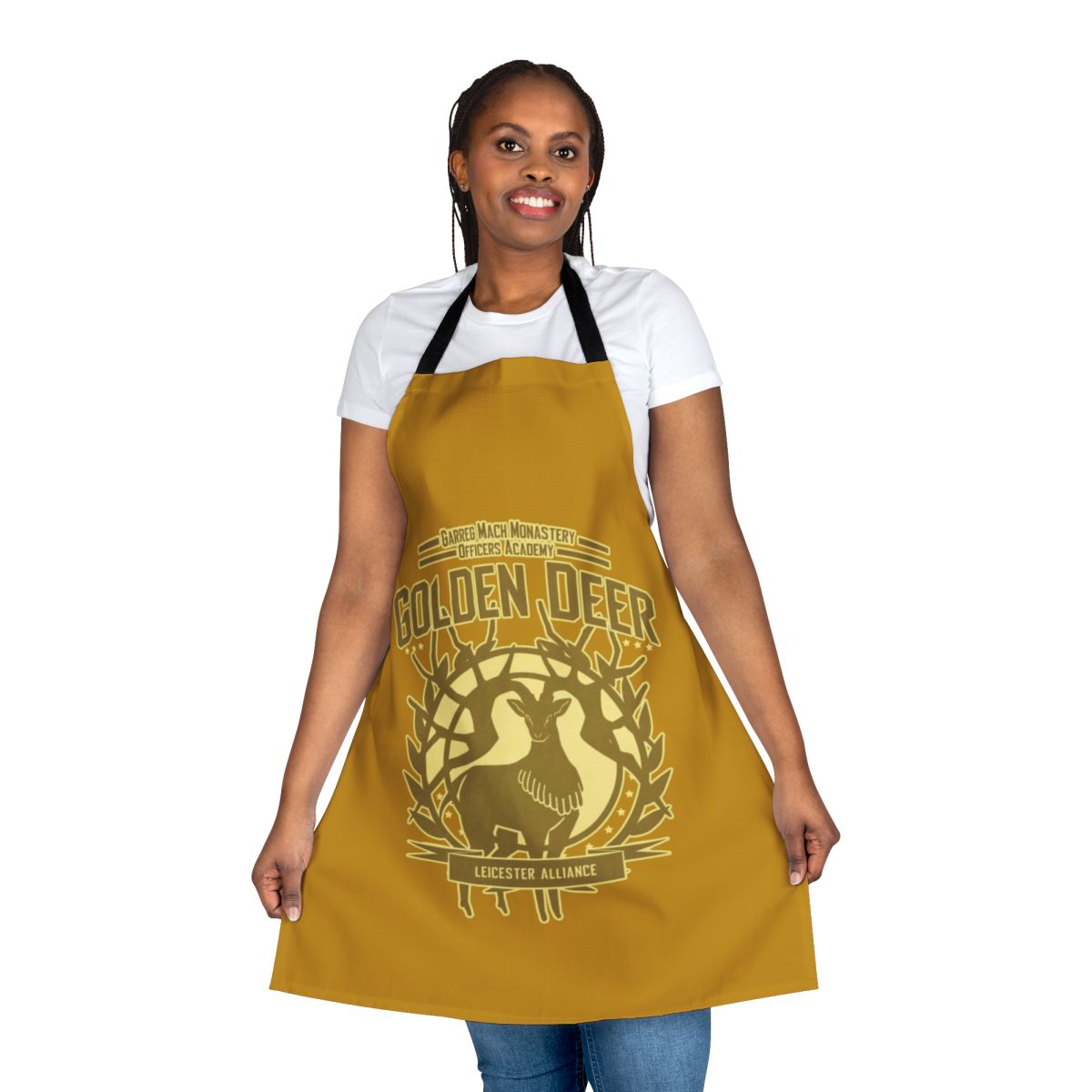 Golden Deer-themed apron for Fire Emblem: Three Houses fans