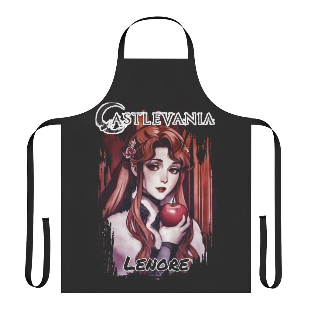 Stylish apron featuring Lenore, the vampire character from the Castlevania Netflix series
