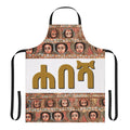 Habesha-inspired apron with traditional Ethiopian patterns and designs