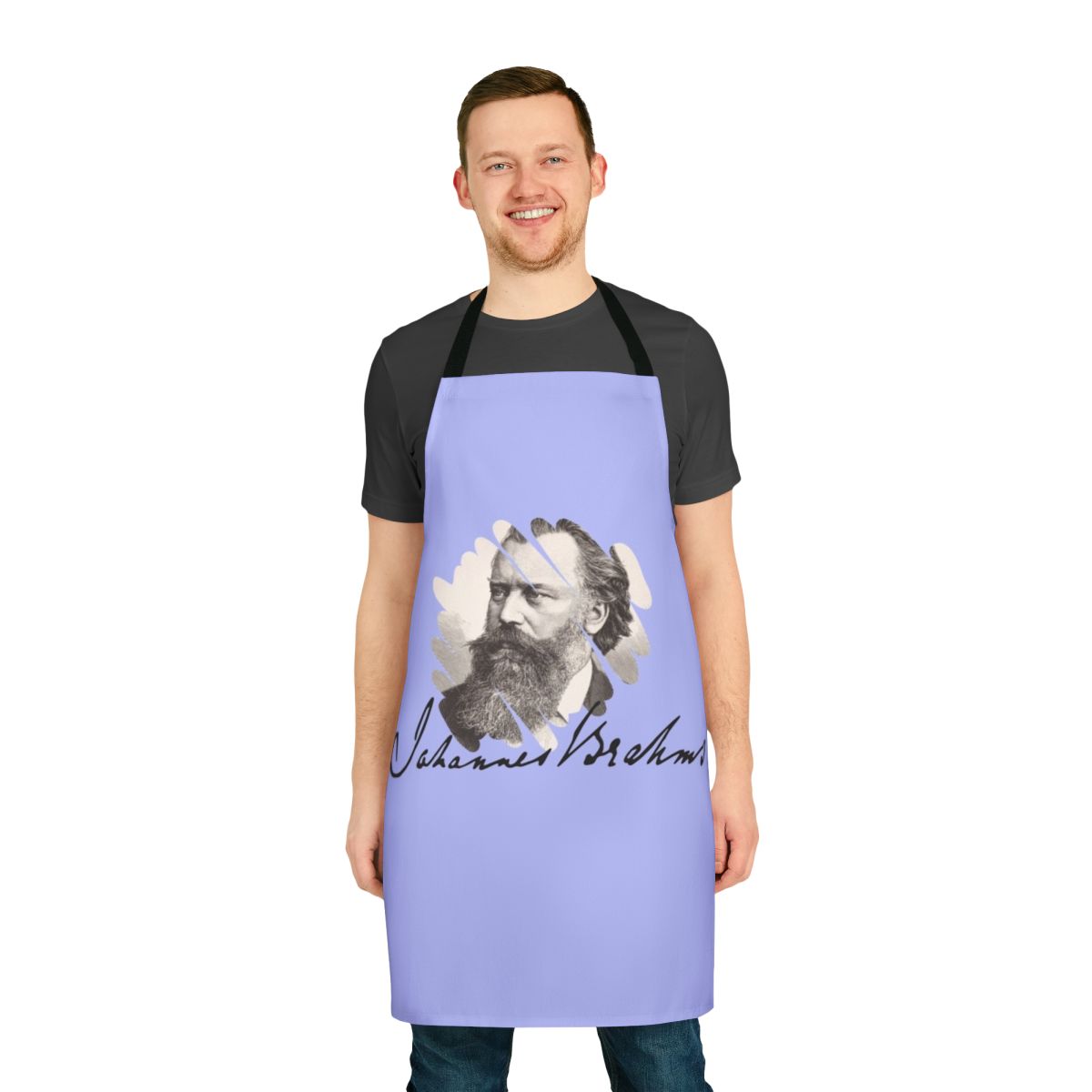 Johannes Brahms Inspired Apron with Signature Design