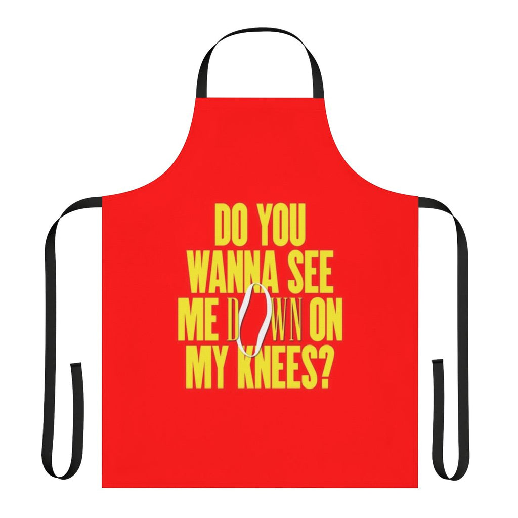 Apron featuring iconic Madonna album covers and lyrics