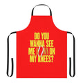 Apron featuring iconic Madonna album covers and lyrics