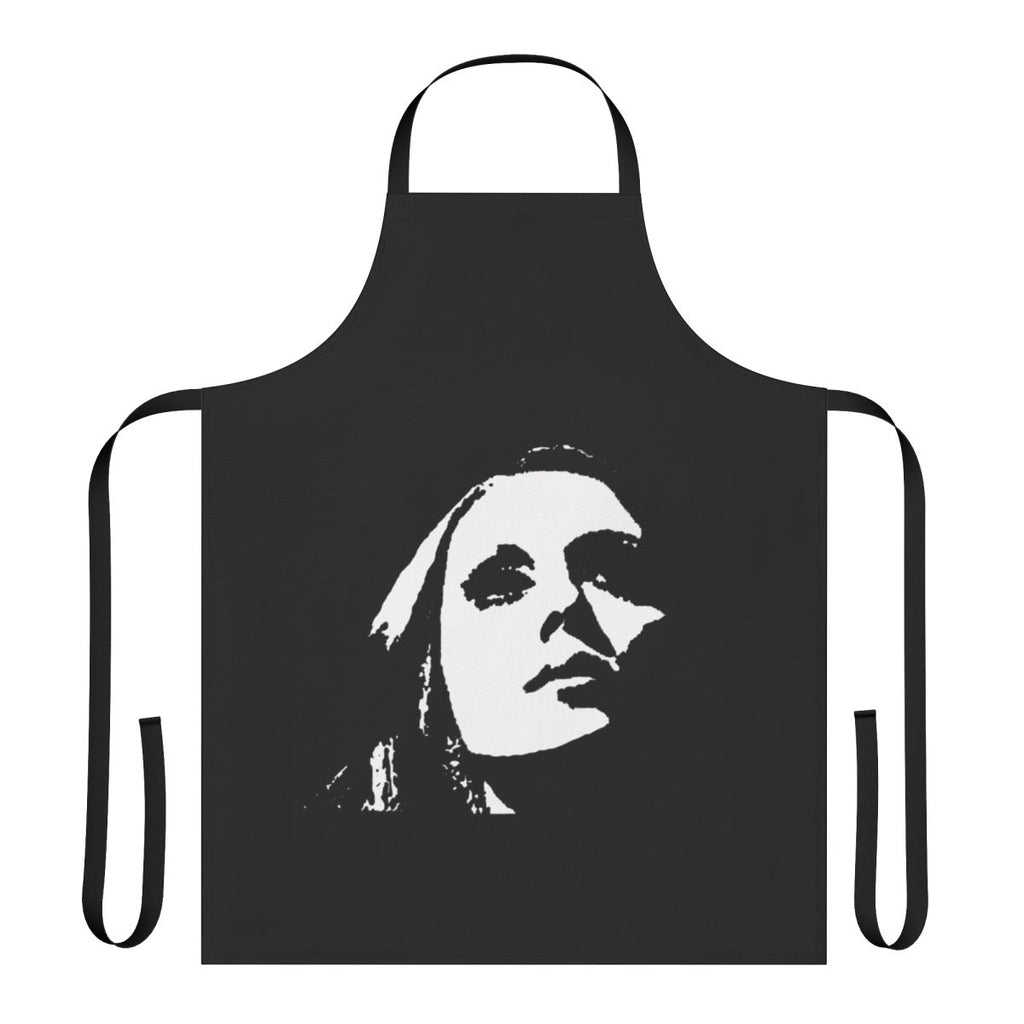 Fairouz-inspired apron with Middle Eastern cultural elements