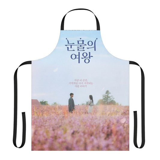 Apron featuring the cast and characters from the popular Korean drama "Queen of Tears"