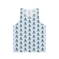 Elephant Cyclist Unisex Tank Top
