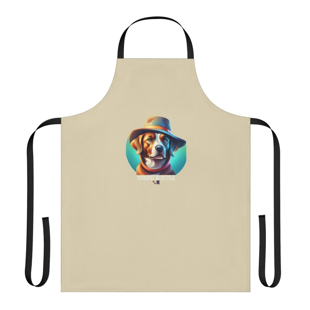 A stylish apron showcasing trendy pet fashion for the modern dog owner