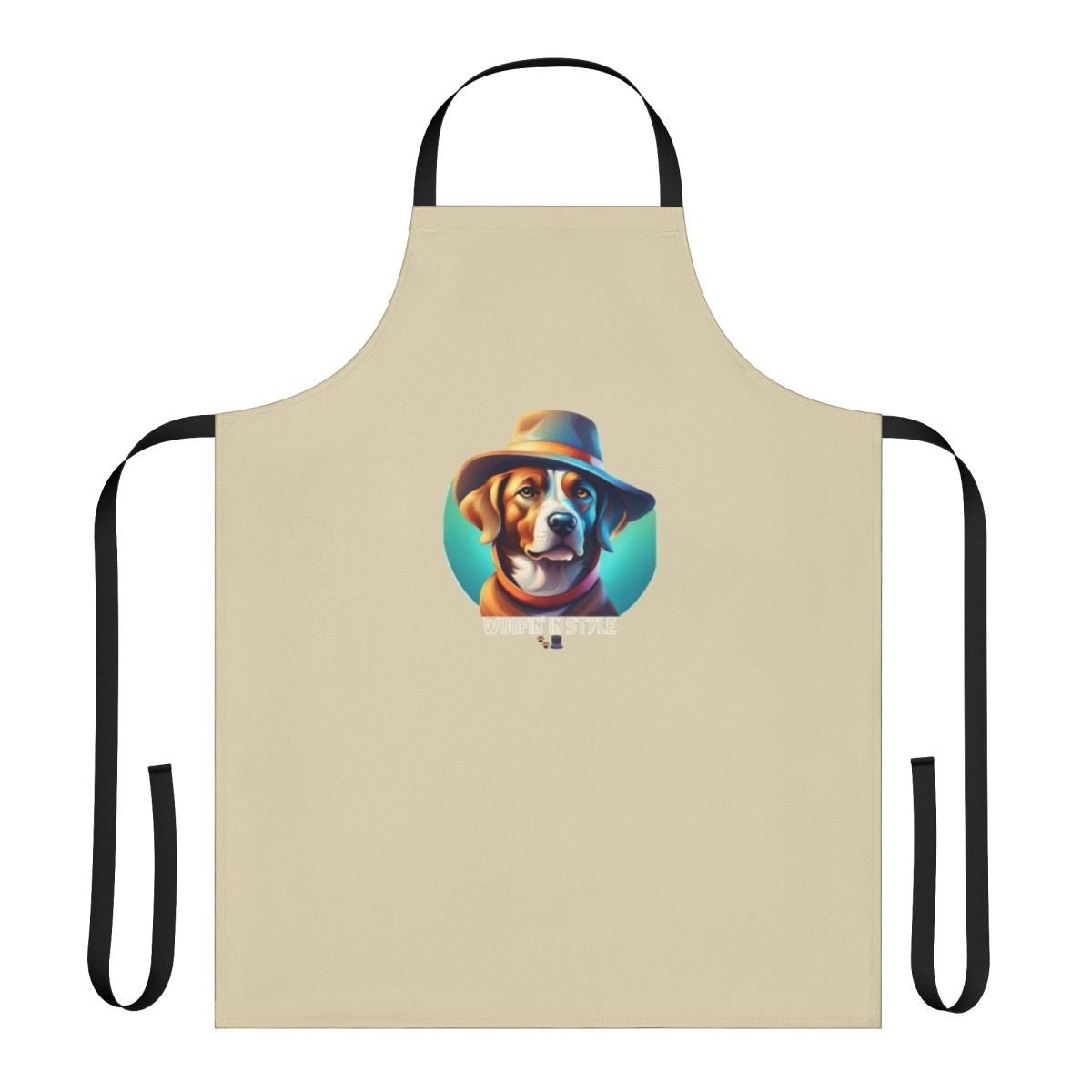 A stylish apron showcasing trendy pet fashion for the modern dog owner