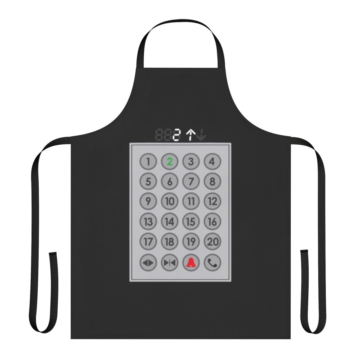 Elevator Mechanic Apron with Number Pad Design