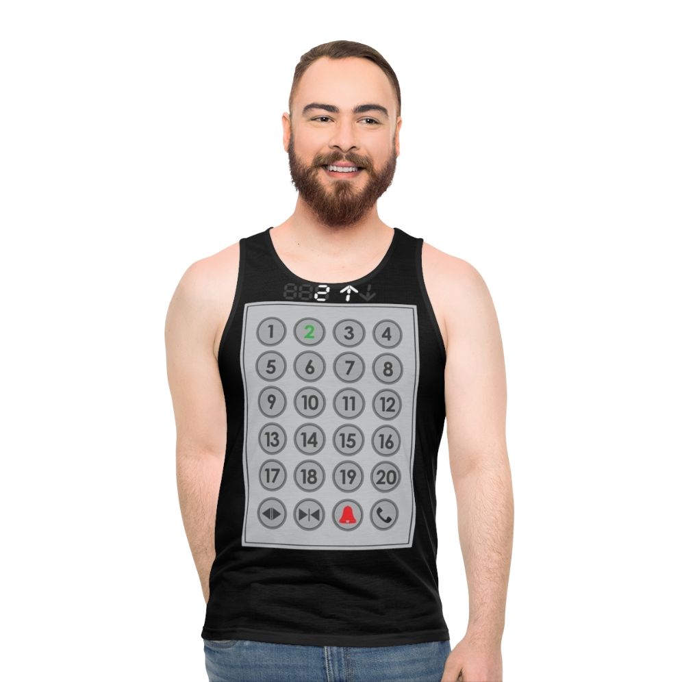 Elevator mechanic unisex tank top