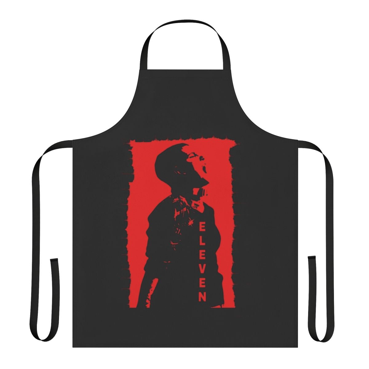 Eleven 011 themed apron with Stranger Things design
