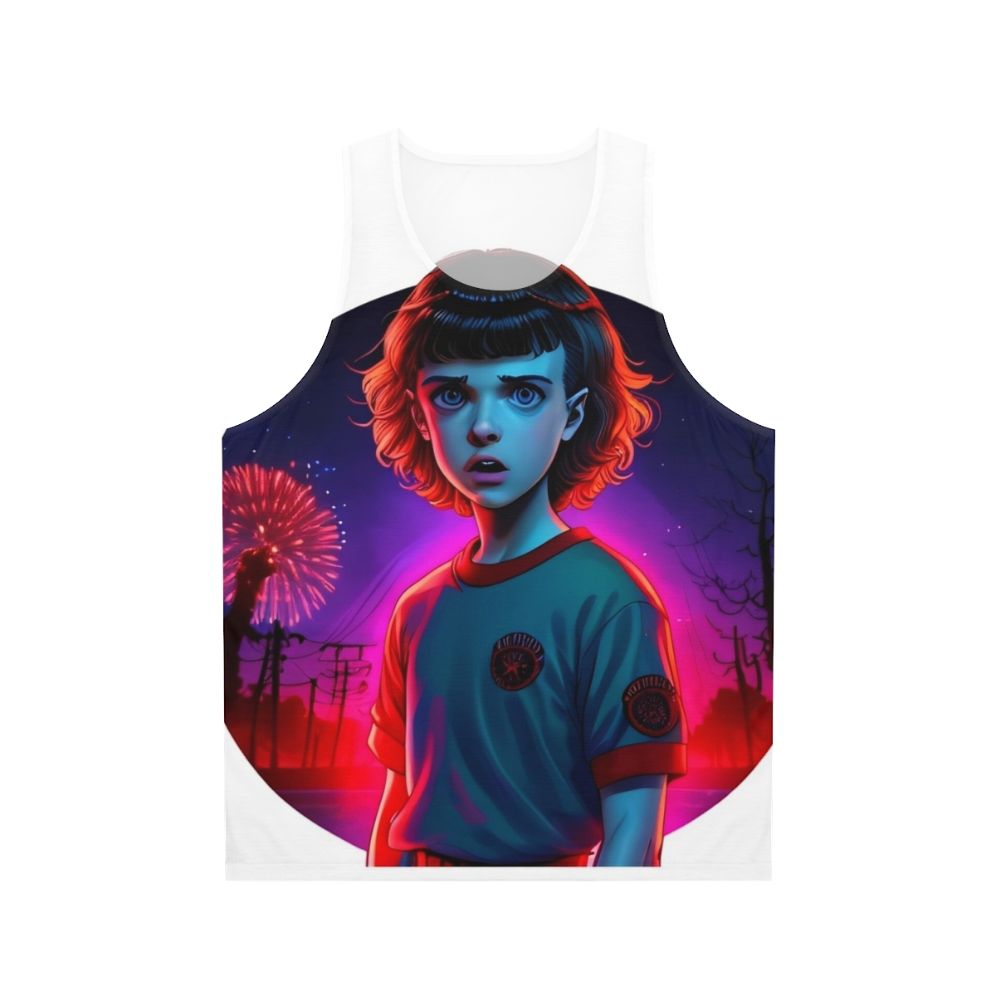 Eleven From Stranger Things Unisex Tank Top