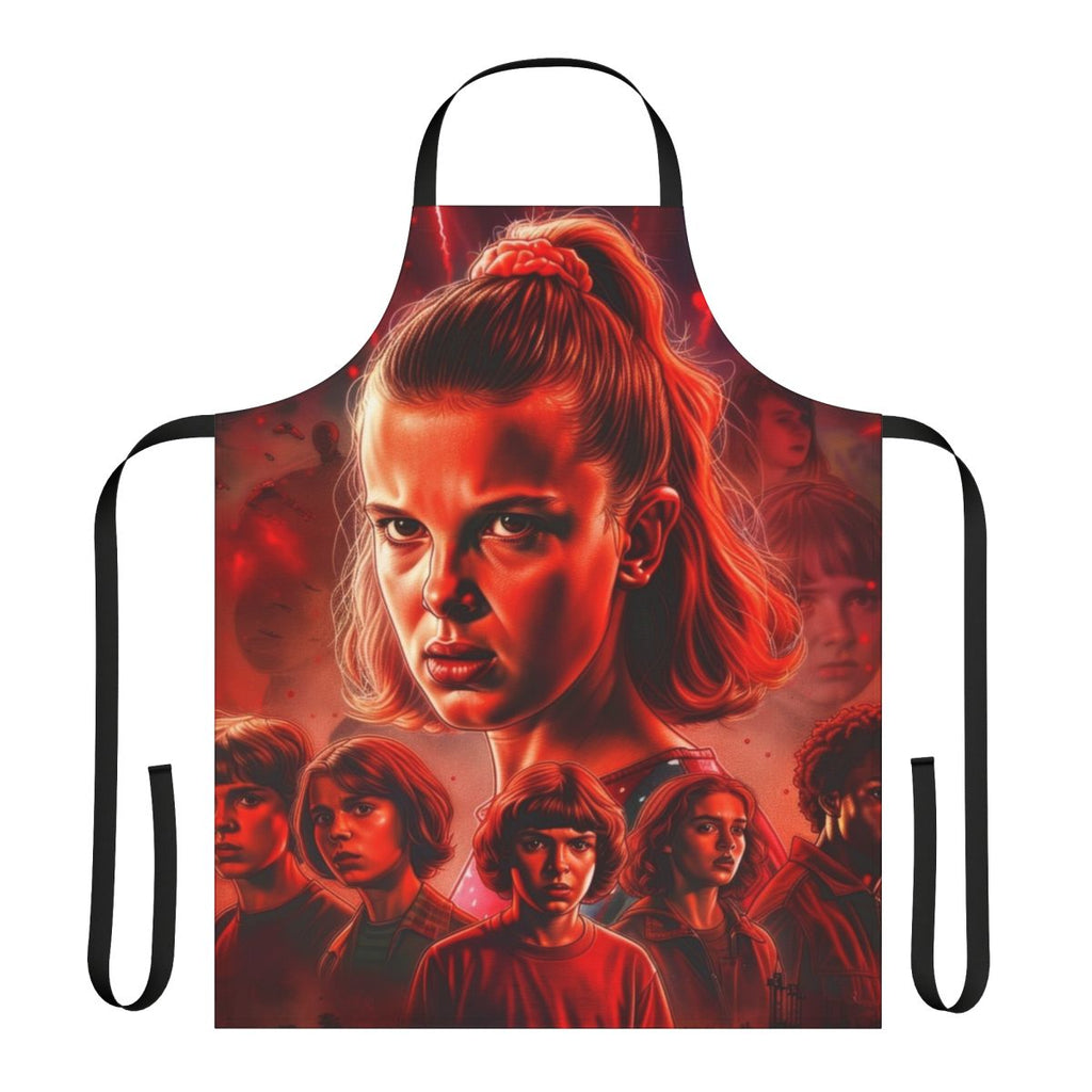Eleven-Inspired Apron with Stranger Things Graphics