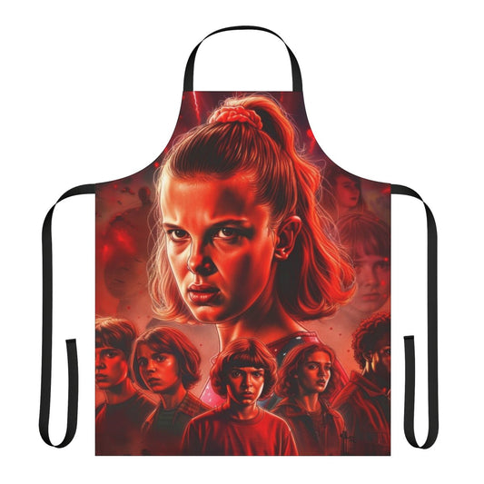 Eleven-Inspired Apron with Stranger Things Graphics