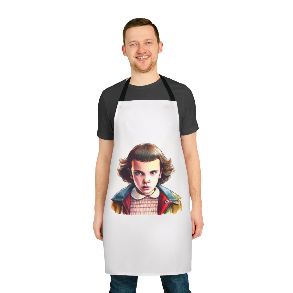 Eleven Inspired Stranger Things Themed Apron