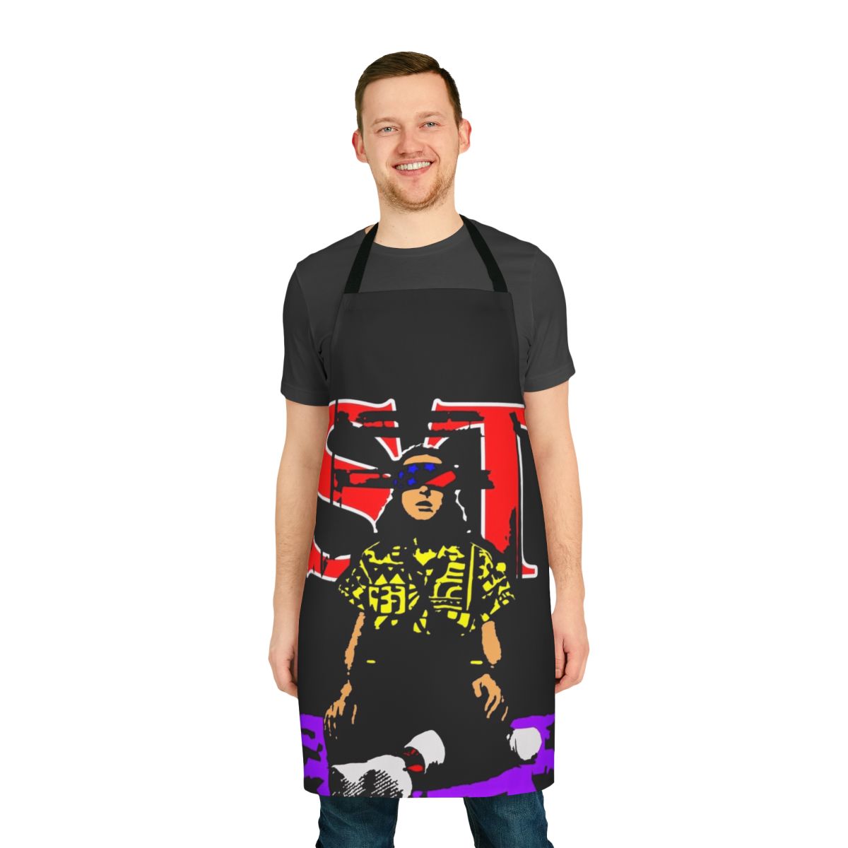 Eleven Stranger Things Apron featuring the iconic character from the popular Netflix series
