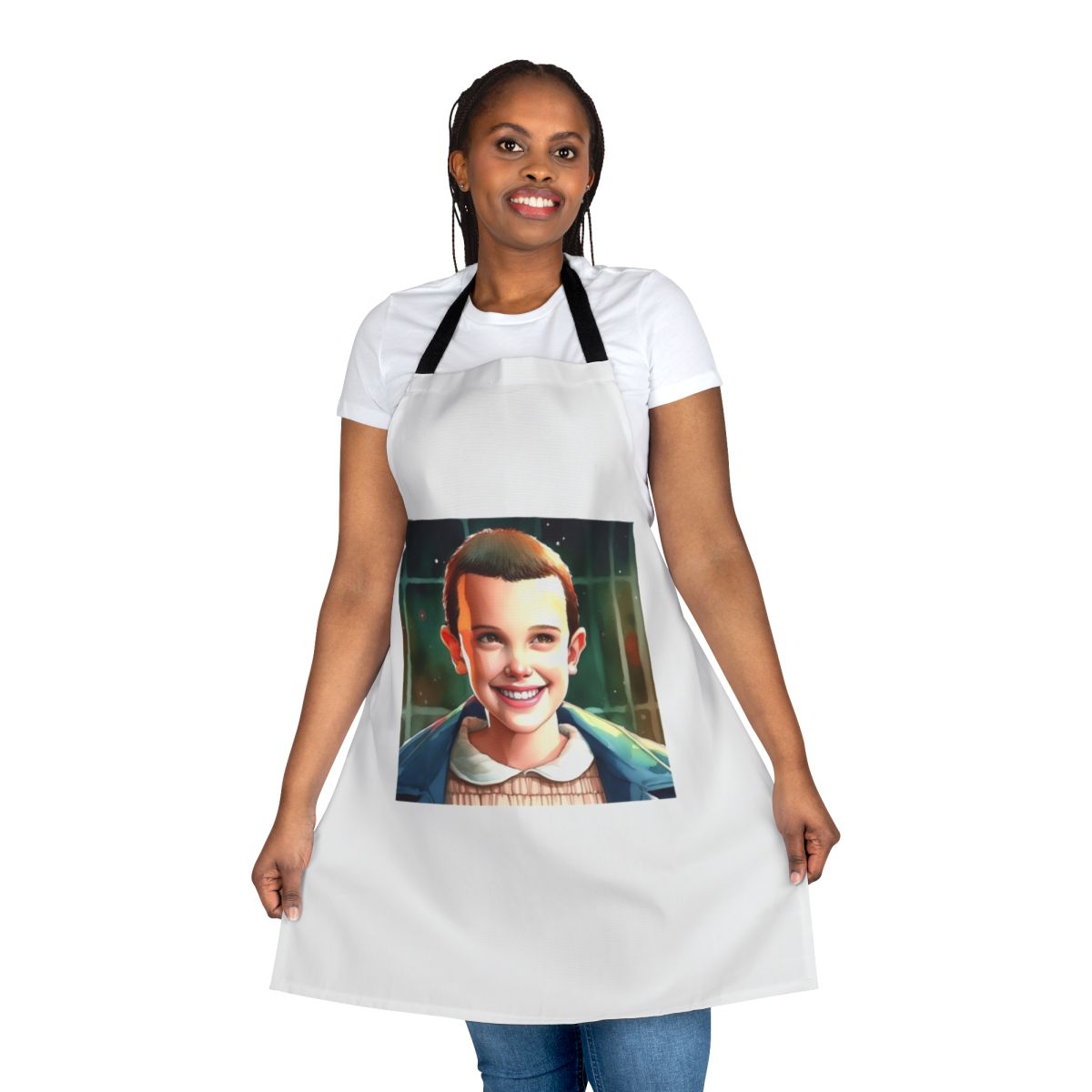 Eleven Inspired Stranger Things Themed Apron