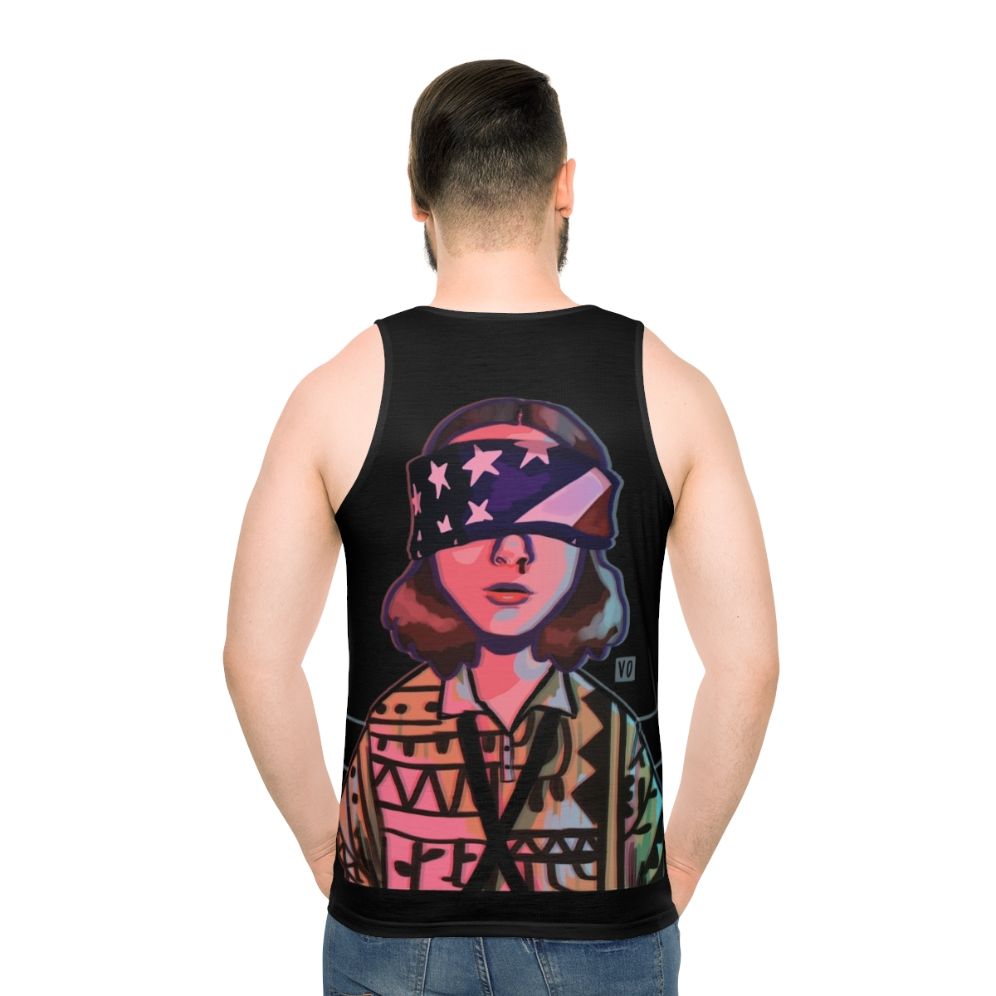Eleven Stranger Things Unisex Fourth of July Tank Top