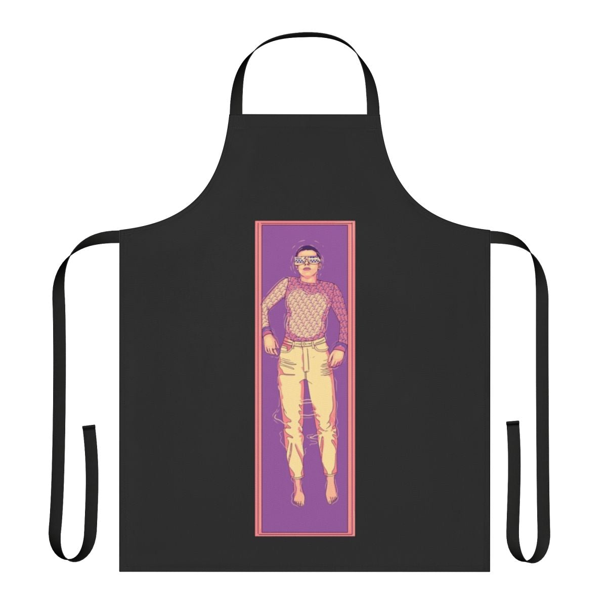 Eleven Stranger Things Inspired Apron with Iconic Imagery