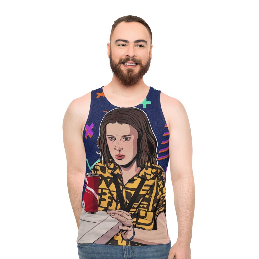 Eleven Stranger Things Season 3 Fan Art Unisex Tank Top
