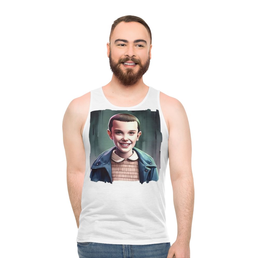 Eleven Stranger Things Netflix Unisex Tank Top