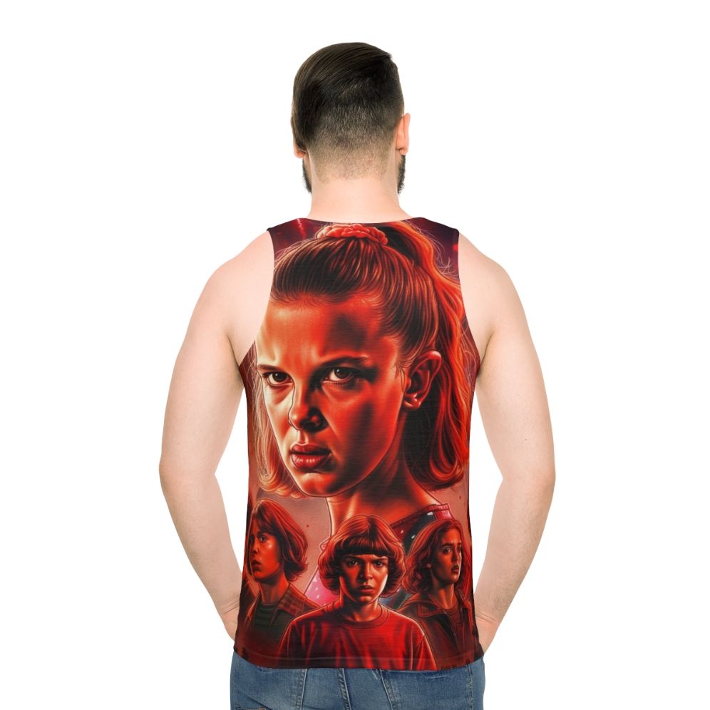 Eleven Unisex Tank Top with Stranger Things Inspired Design
