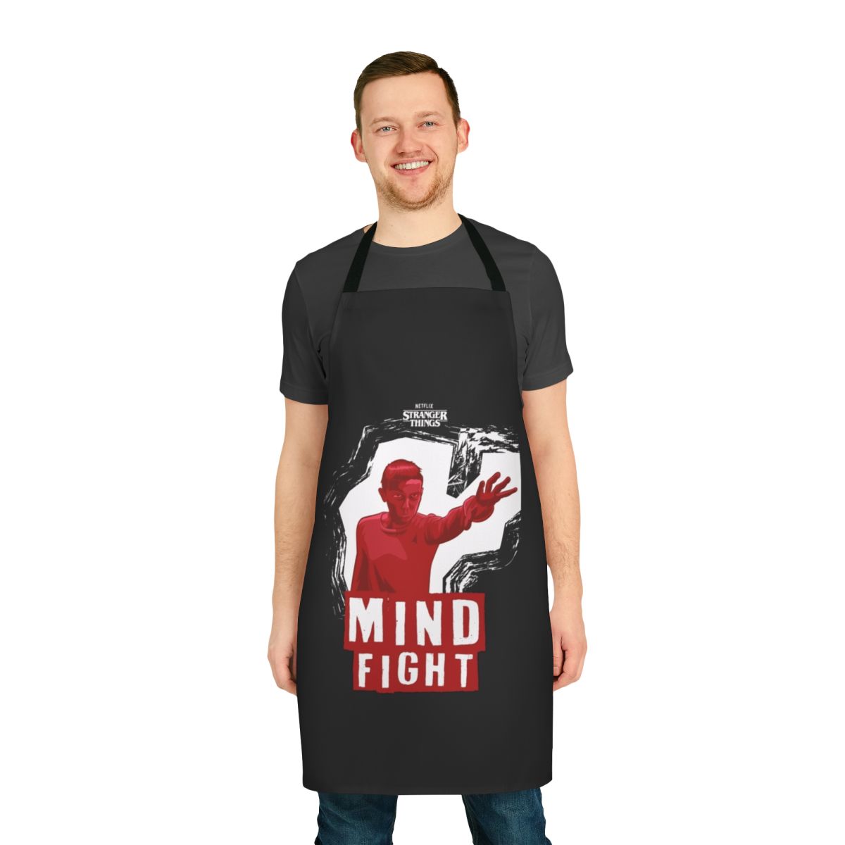 Eleven's Mind Fight Apron from Stranger Things 4