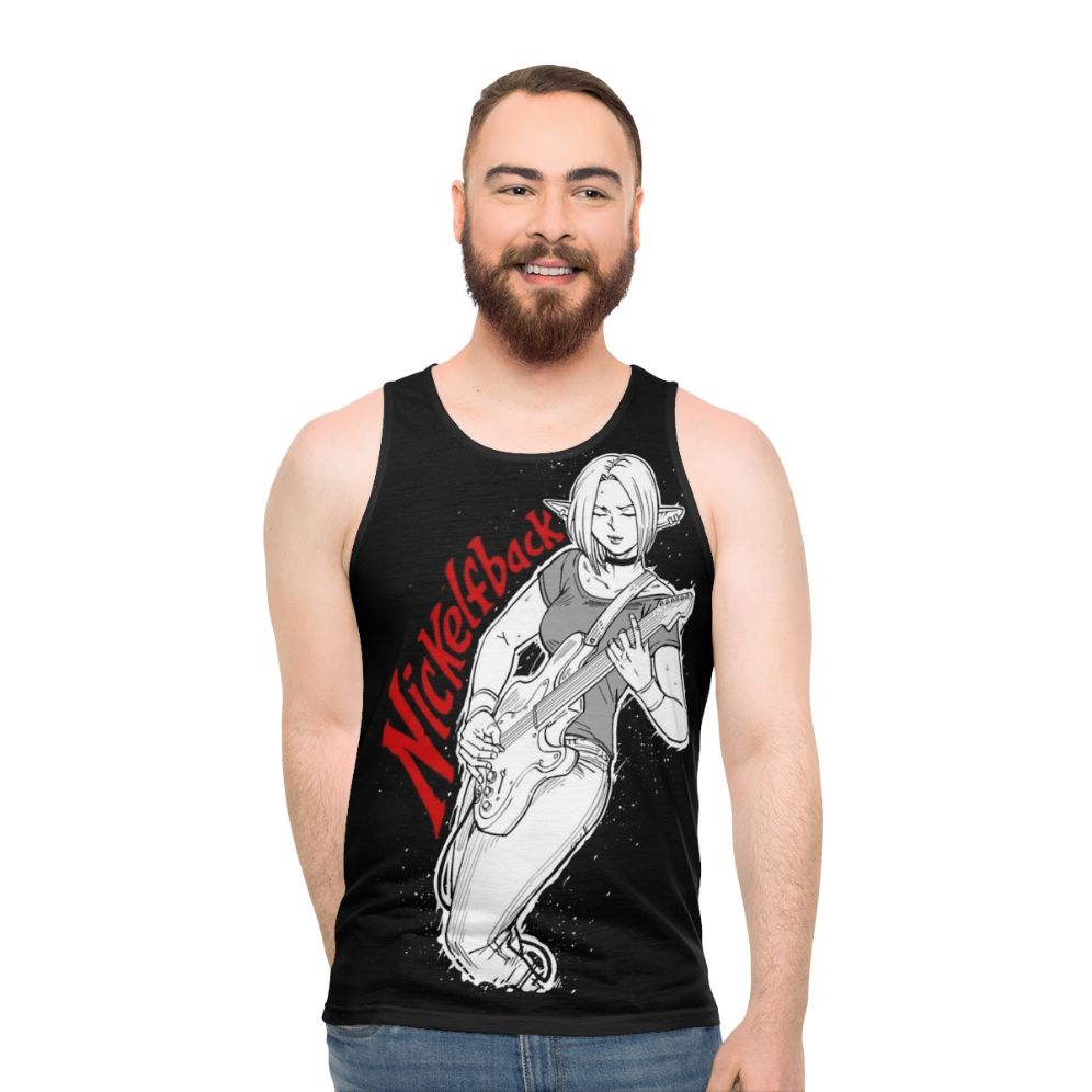Elf rock band unisex fantasy music tank top