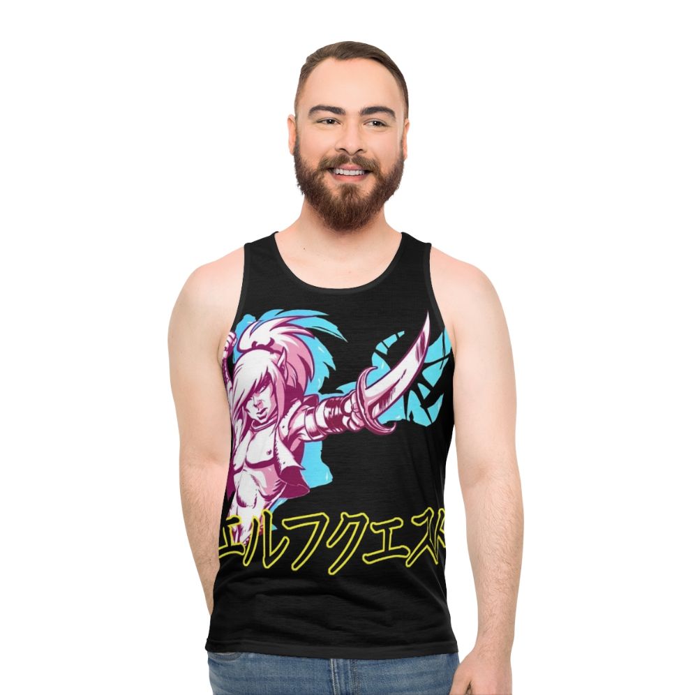 Elfquest Katakana Unisex Fantasy Tank Top