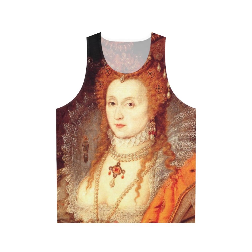 Elizabeth I Portrait Unisex Tank Top