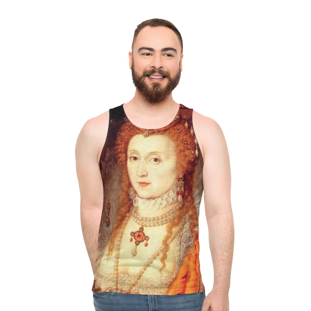 Elizabeth I Portrait Unisex Tank Top