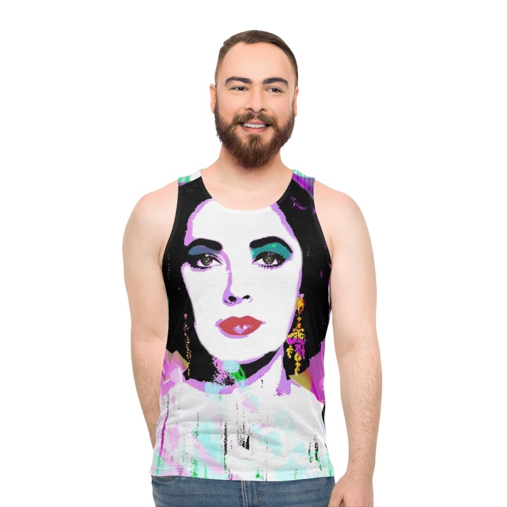 Unisex Elizabeth Taylor LGBTQ+ Pride Tank Top