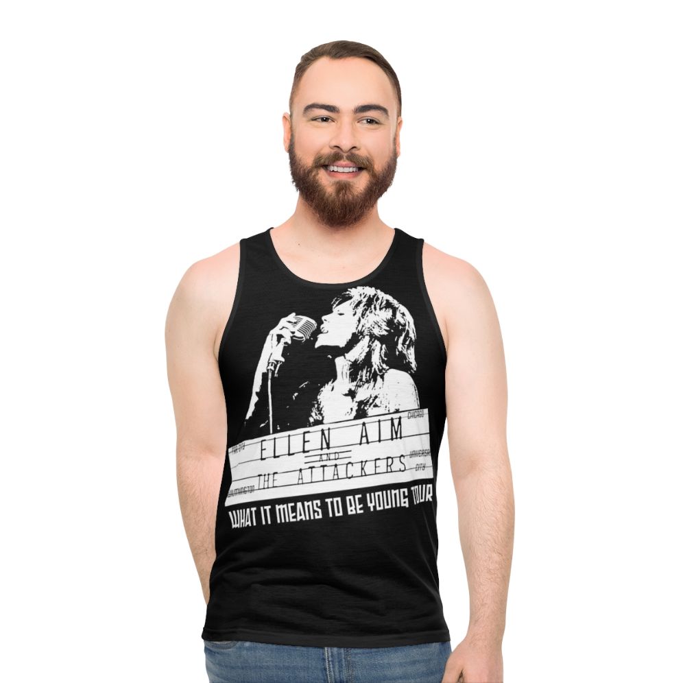 Ellen Aim and the Attackers Unisex Tank Top
