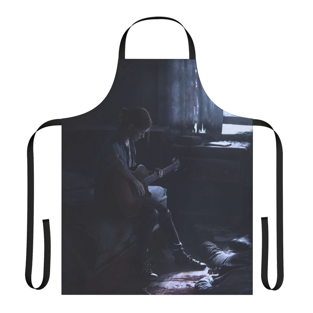Ellie-inspired apron featuring the character from The Last of Us Part II video game