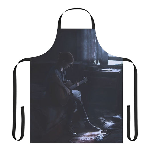 Ellie-inspired apron featuring the character from The Last of Us Part II video game