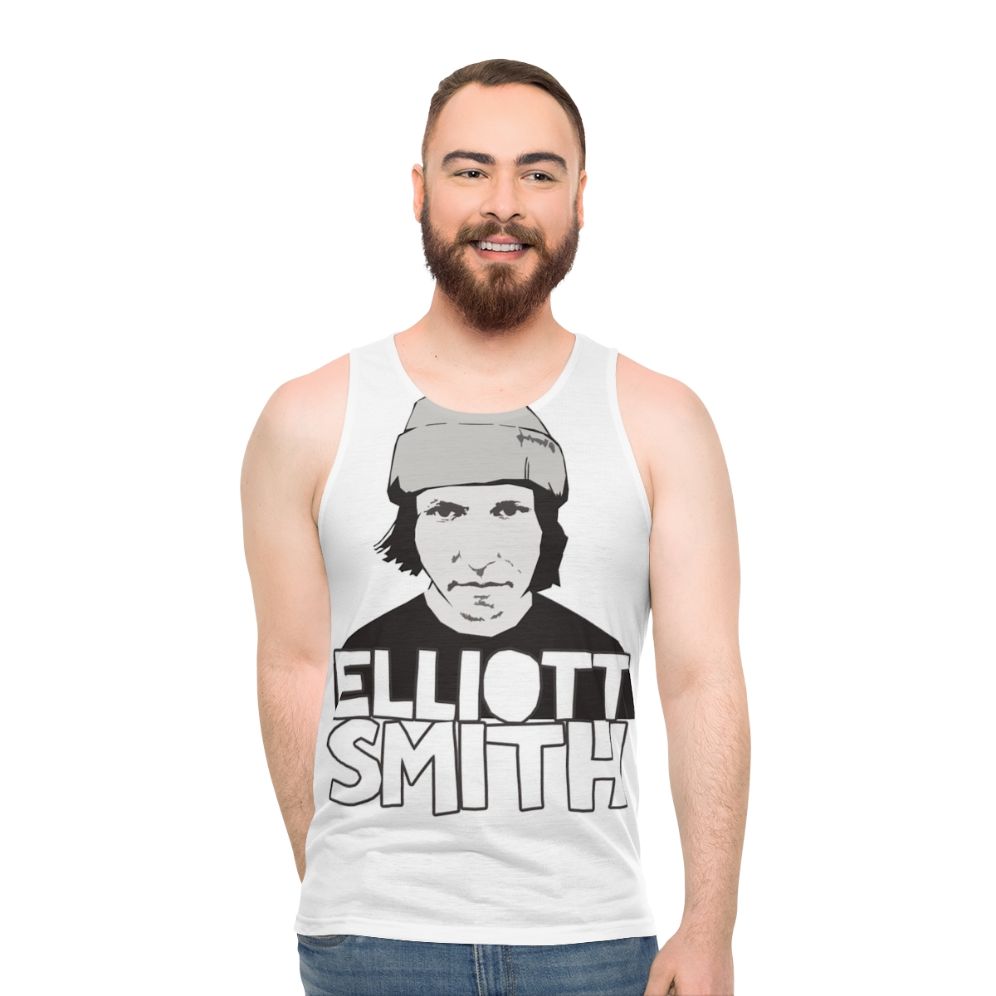 Elliott Smith Unisex Music Inspired Tank Top