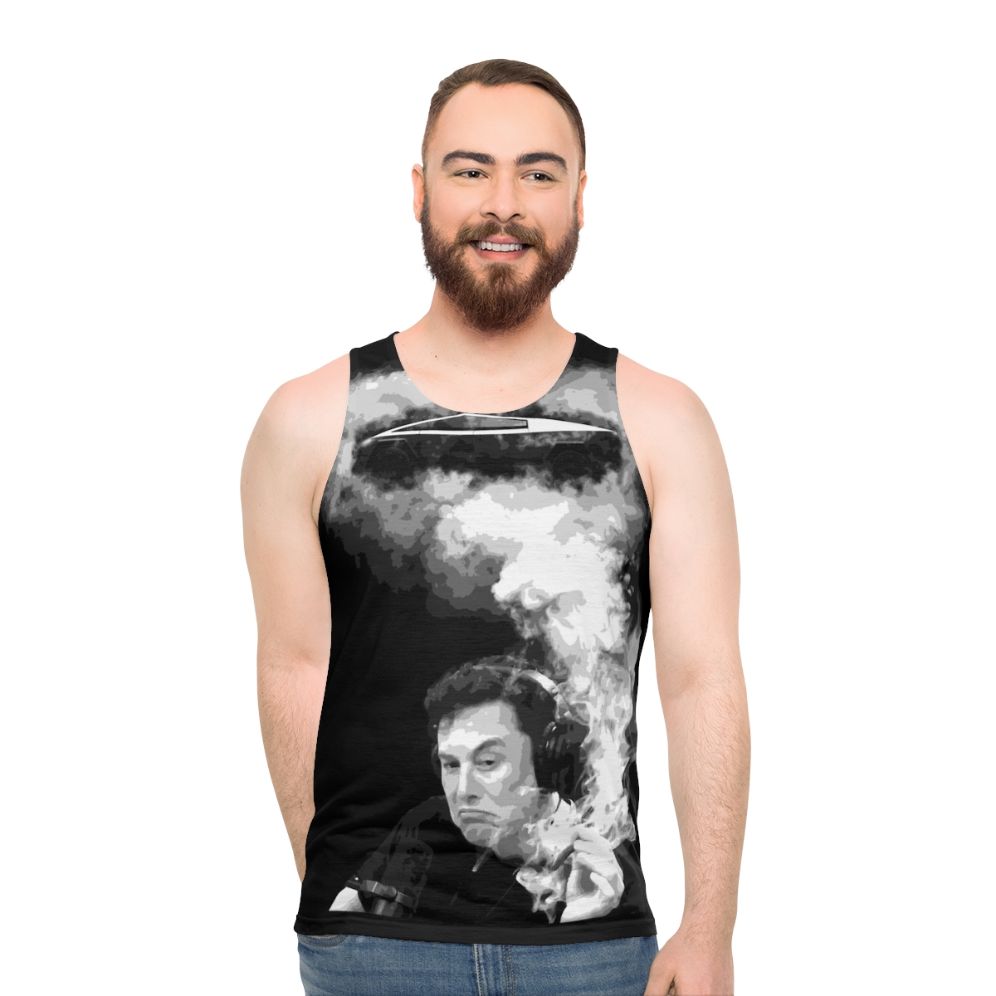 Elon Musk Cybertruck Unisex Tank Top
