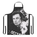 Elon Musk Inspired Smoking Themed Apron