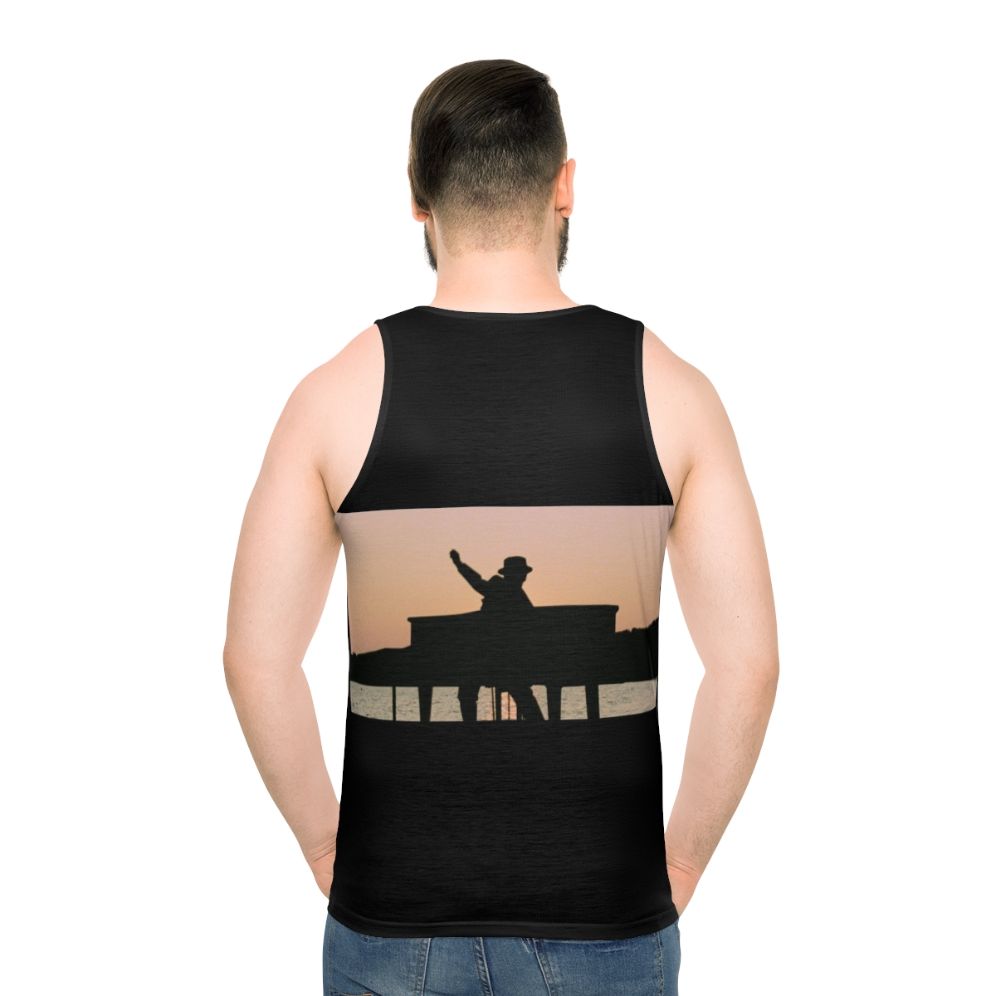 Unisex tank top with 'Still Standing' Elton John design