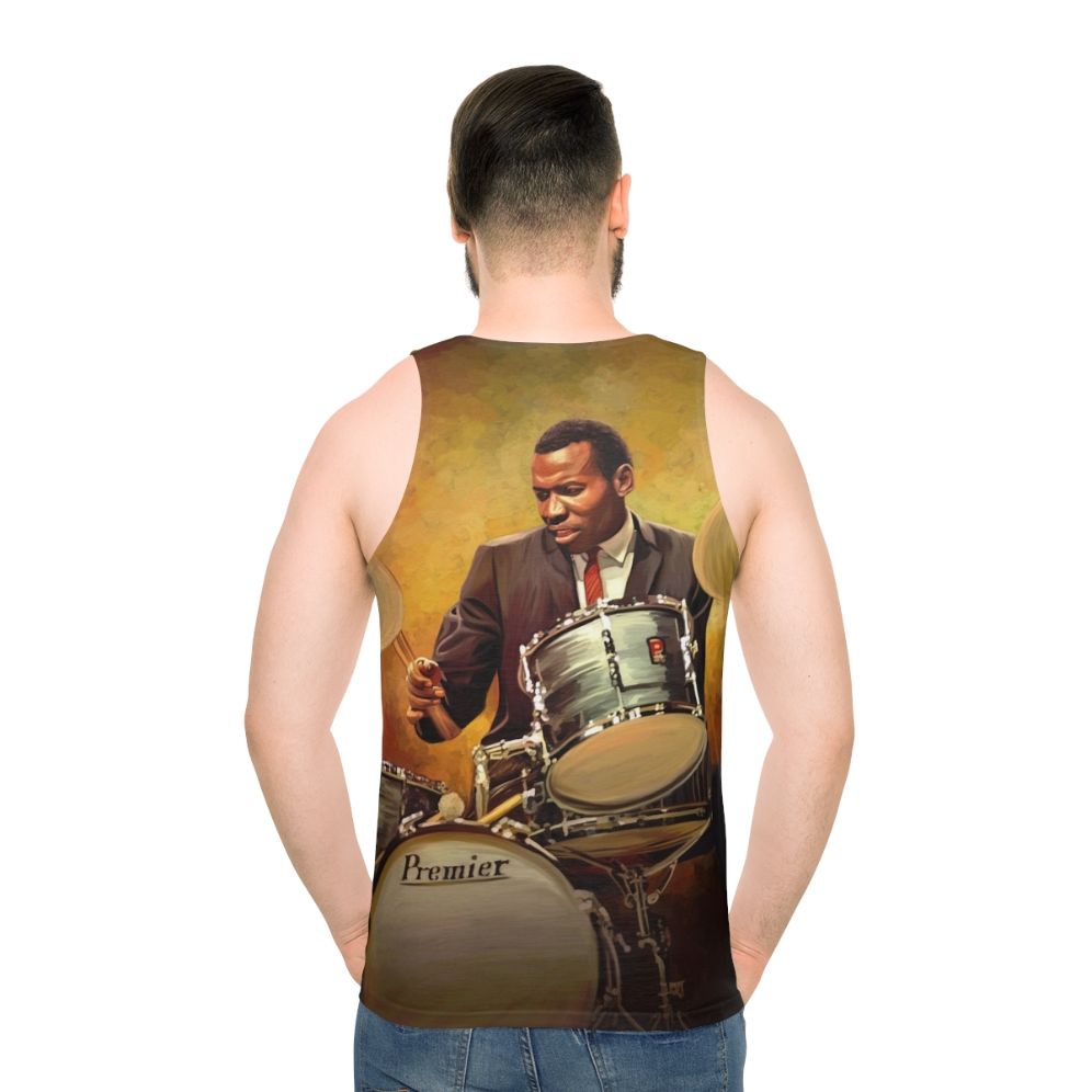 Elvin Jones Jazz Drummer Unisex Tank Top