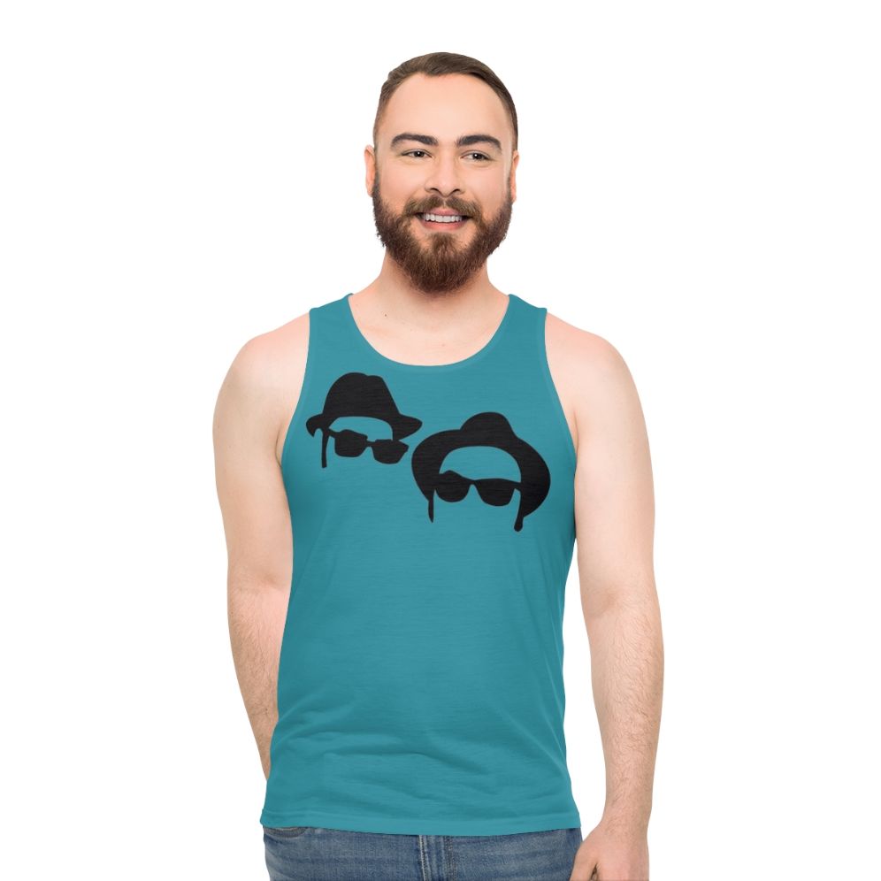 Elwood Jake Blues Brothers Unisex Tank Top
