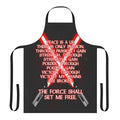 Sith Code Apron featuring the Sith code and dark side imagery