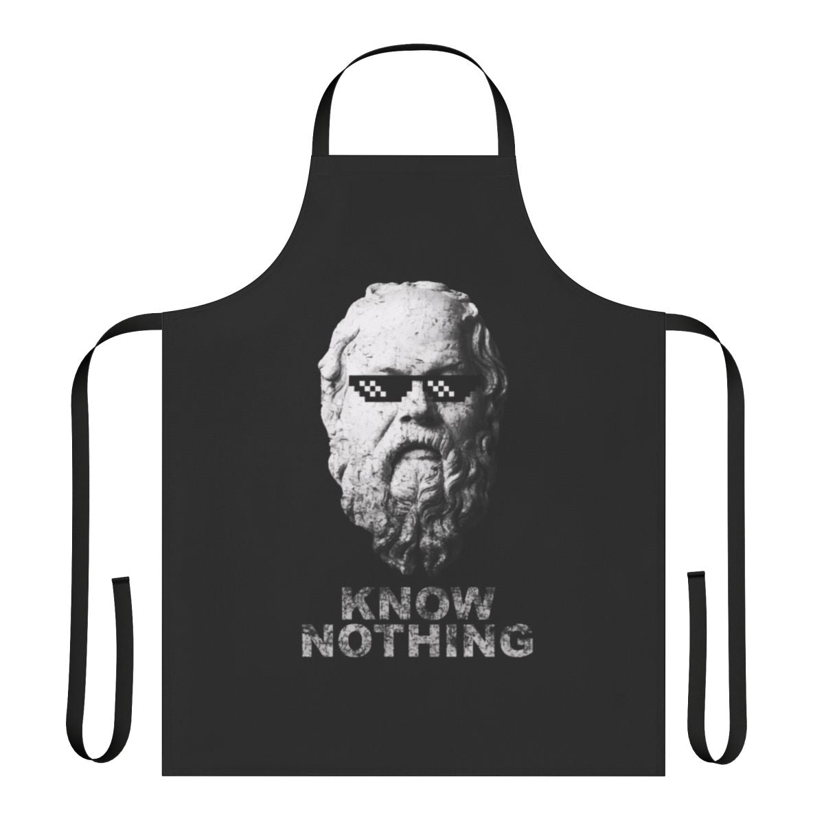 "Know Nothing" Apron - Embrace the Unknown and the Socratic Approach