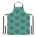 A stylish and practical apron featuring a "History Geek" design, perfect for history lovers and teachers.
