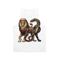 Embroidered mythical creatures unisex tank top